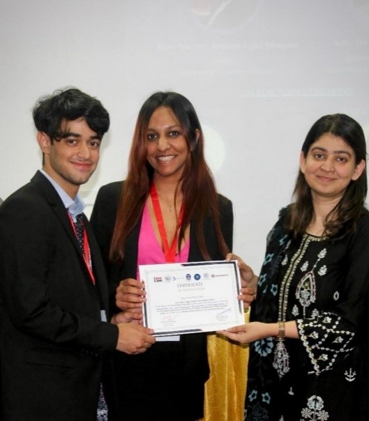 Second-Best Presenter at the Symposium on AI: Privacy, Security & IPR, organized by MNLU Mumbai